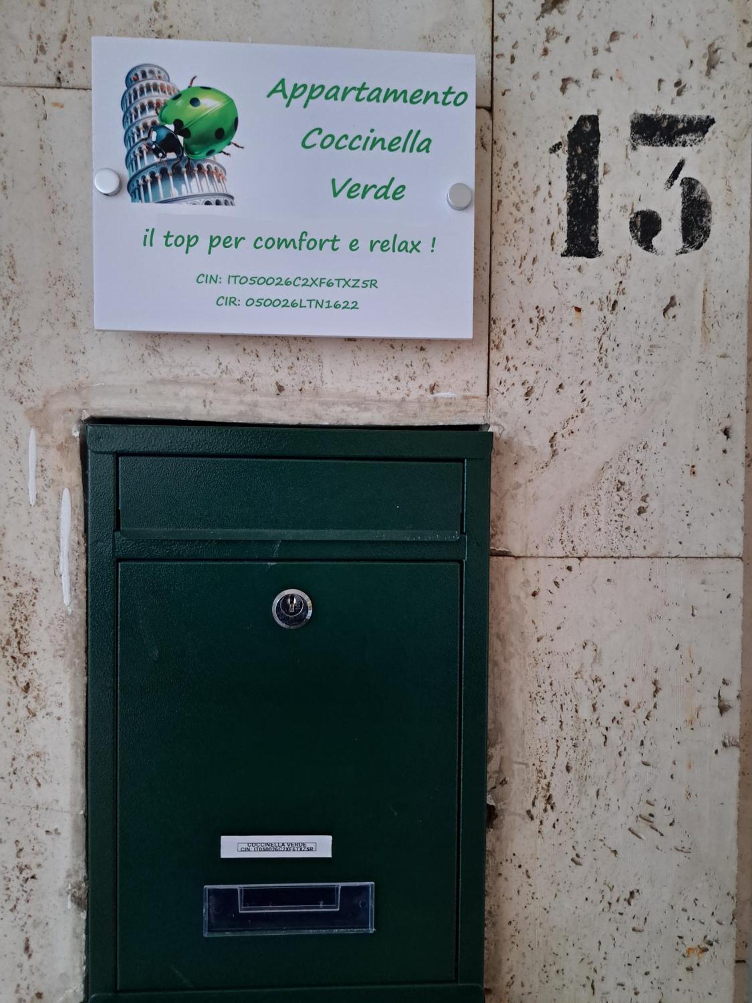 Coccinella Verde بيزا المظهر الخارجي الصورة